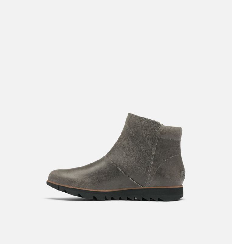 Sorel Dam Stövlar Mörk Grå - Harlow™ Zip Låga - IEW-834610